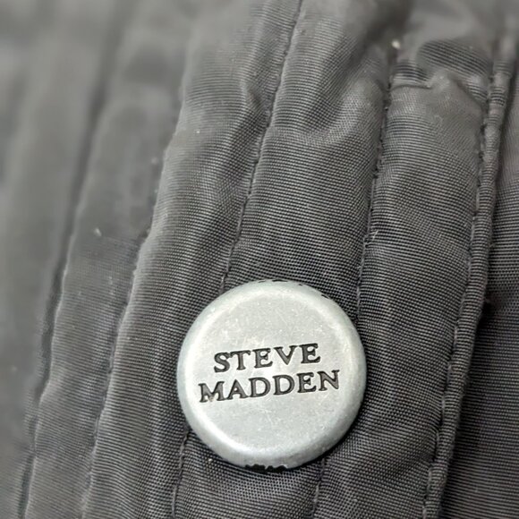 Steve Madden Girl's Winter Coat Size M ( 10-12 ) Black - Picture 8 of 13